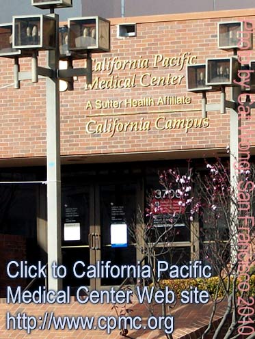 San Francisco Californai Pacific Medical Center (Hospital)  photo  - CLICK TO THEIR WEBSITE FOR MORE INFORMATION ON  their services and Sutter Health affiliated servcies