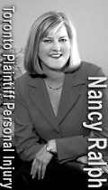 Nancy Ralph, Toronto Personal Injury Lawyer and Lerners LLP partner