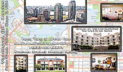 CLICK TO SEE MORE ON CONDOS - Condos in Yaletown, False Creek, Fairview slopes and VGH areas for sale