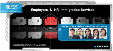 Immigration & business HR services from lawyers and regulated immigration consultants for Work permits and other employer needs  CLICK TO  www.canadavisalaw.com