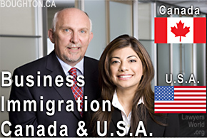 Bruce Harwood, Saba Naqvi work with Joy Ren as part of the Business Immigration Lawyers Team in Vancouver B.C.  downtown BOUGHTON LAW CORP.