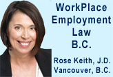 Rose Keith, Q.C., workplace-employment lawyer & mediator 25 years experience, with Harper Grey workplace law group